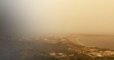 Letí saharský písek, dýchej zhluboka! Letí saharský písek, dýchej zhluboka!