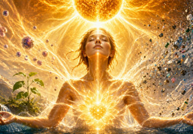 * Paprsky korony oddělují zrno od plev !