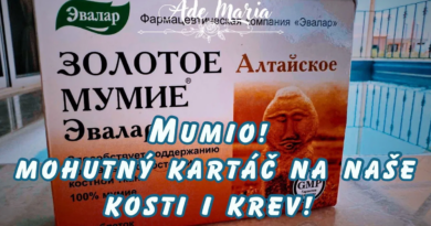 * Mumio – mohutný kartáč na naše kosti i krev! * Mumio – mohutný kartáč na naše kosti i krev!